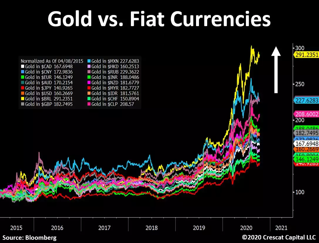 Gold vs Fiat Currencies