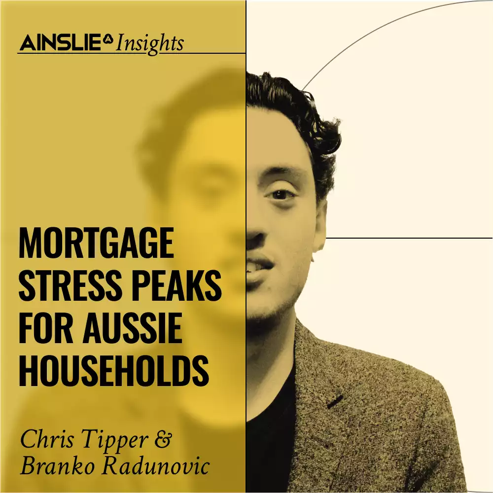 INSIGHTS: Aussie Household Mortgage Stress Peaks