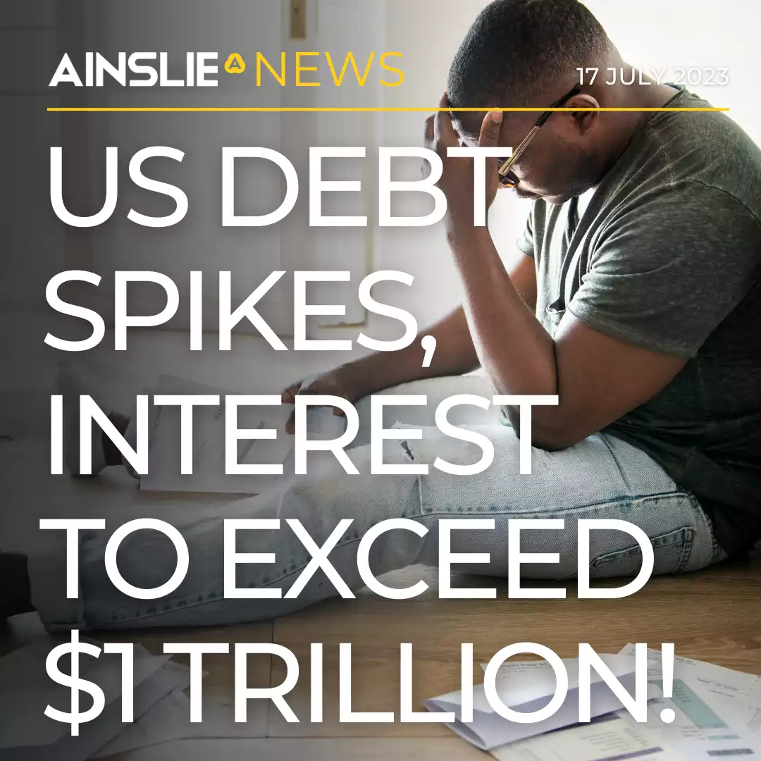 End of the Road – US debt spikes, interest to exceed $1trillion