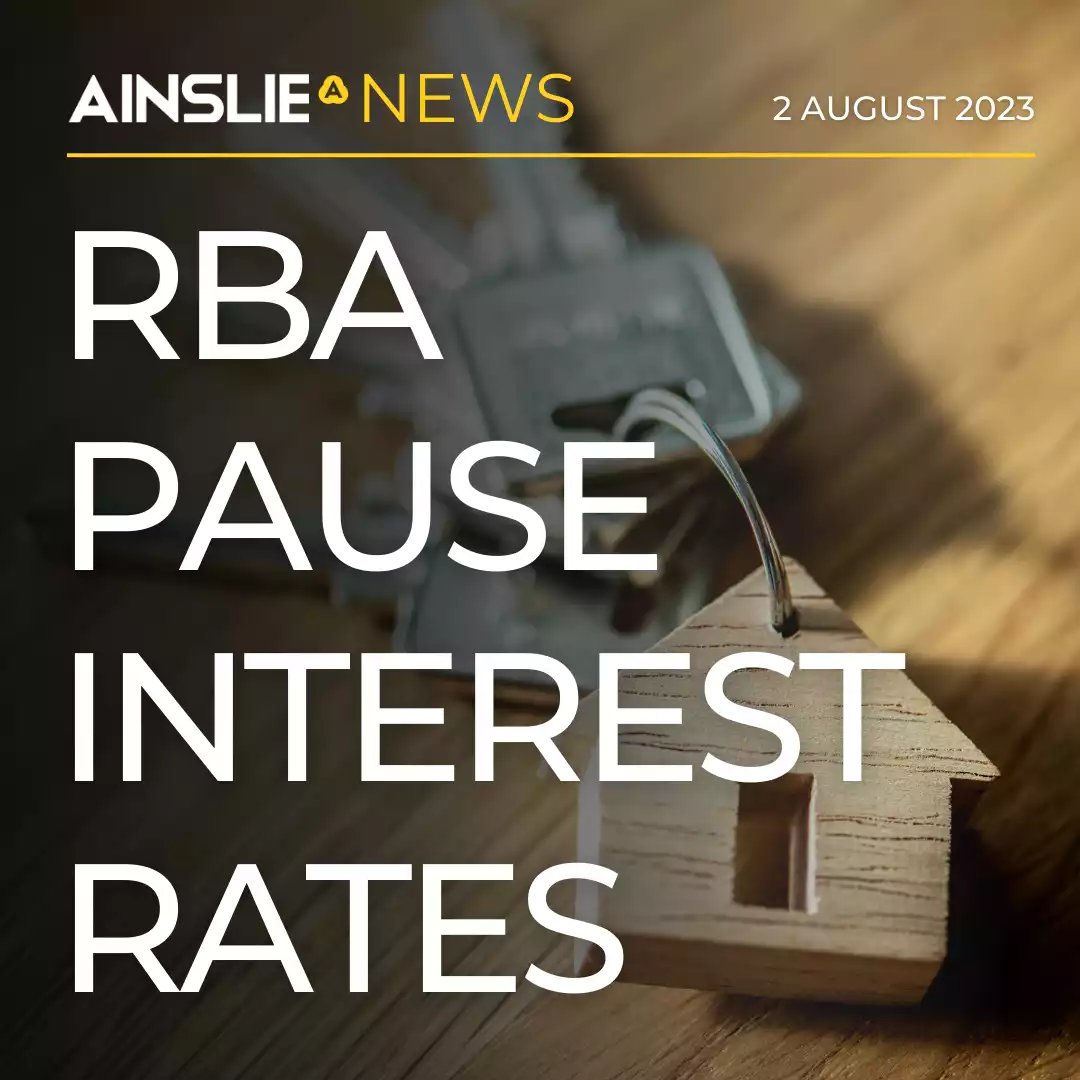 Good news for Australians: RBA Pauses Rates For Second Straight Month