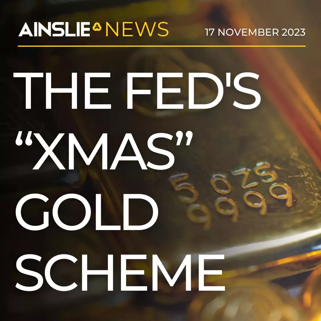 The Fed's “Xmas” Gold Confiscation Scheme