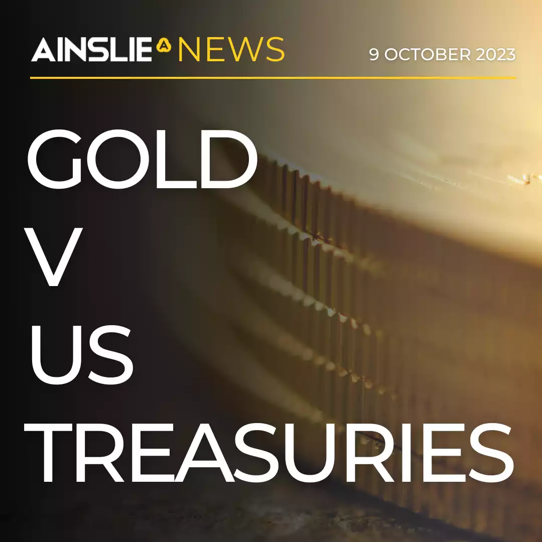 Gold v US Treasuries – Heralding a Change of Guard for Global Safety