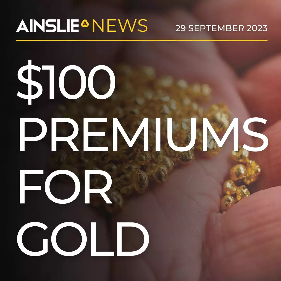 Chinese Paying $100 Premiums For Gold. Mass Withdrawals.