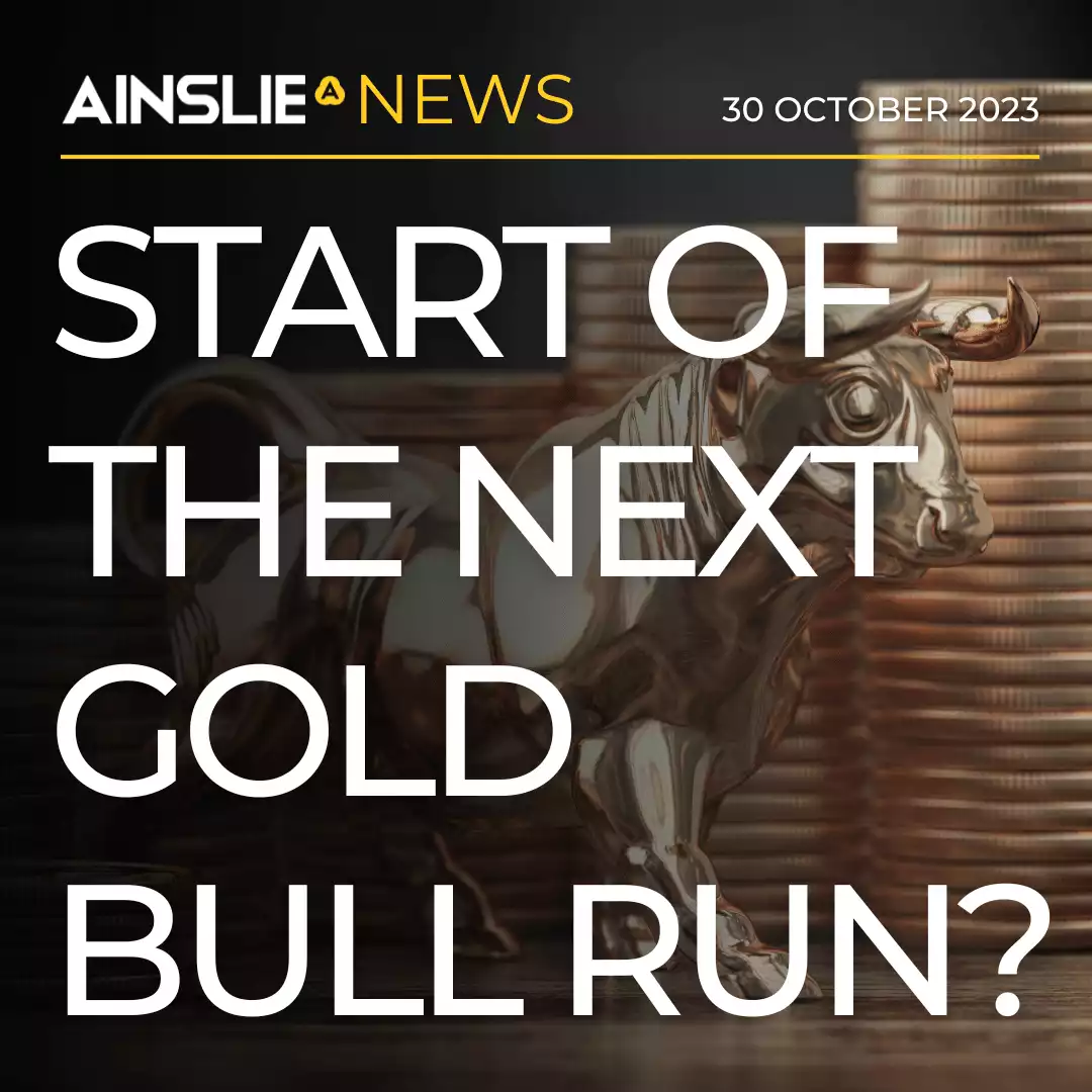 Why THIS could be the start of the next gold bull run