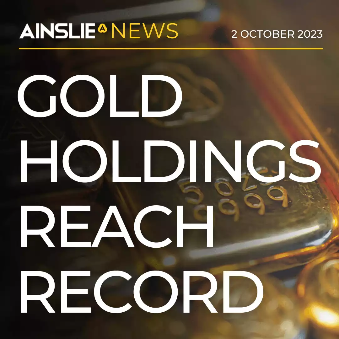 World Gold Holdings Reach Record High: International Shift to Reliability