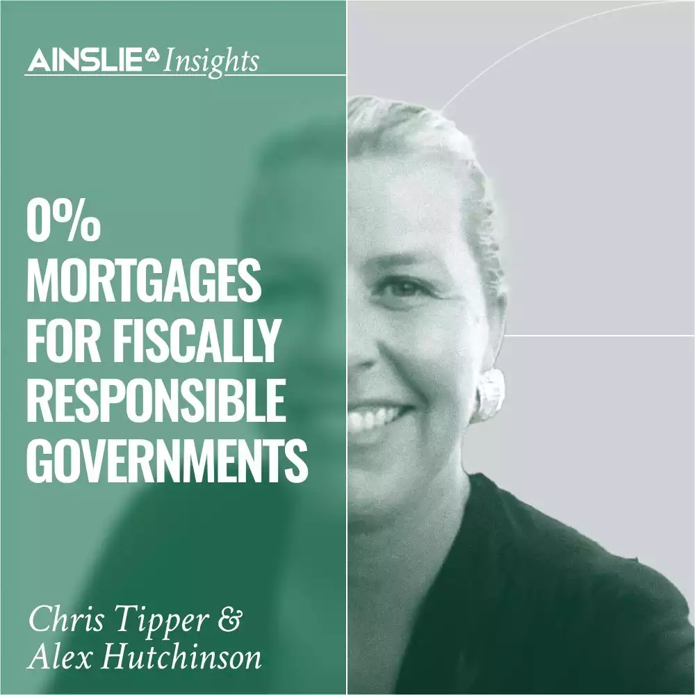 INSIGHTS: 0% Mortgages for Fiscally Responsible Governments