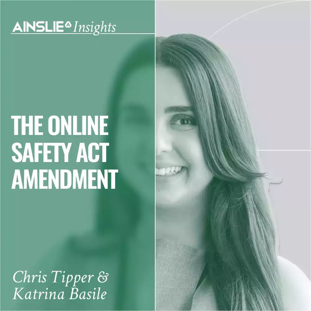 INSIGHTS: The Online Safety Act Amendment