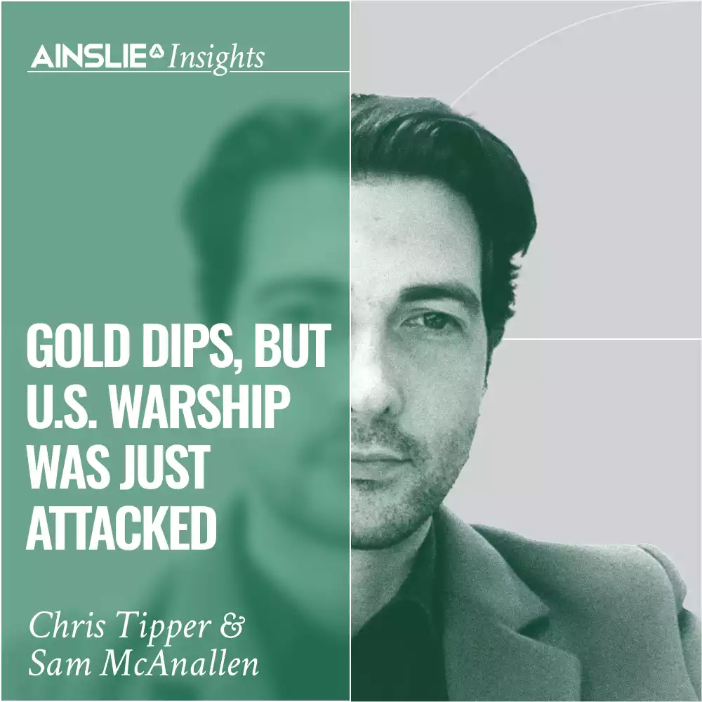 INSIGHTS: Gold Dips, But U.S. Warship Was Just Attacked