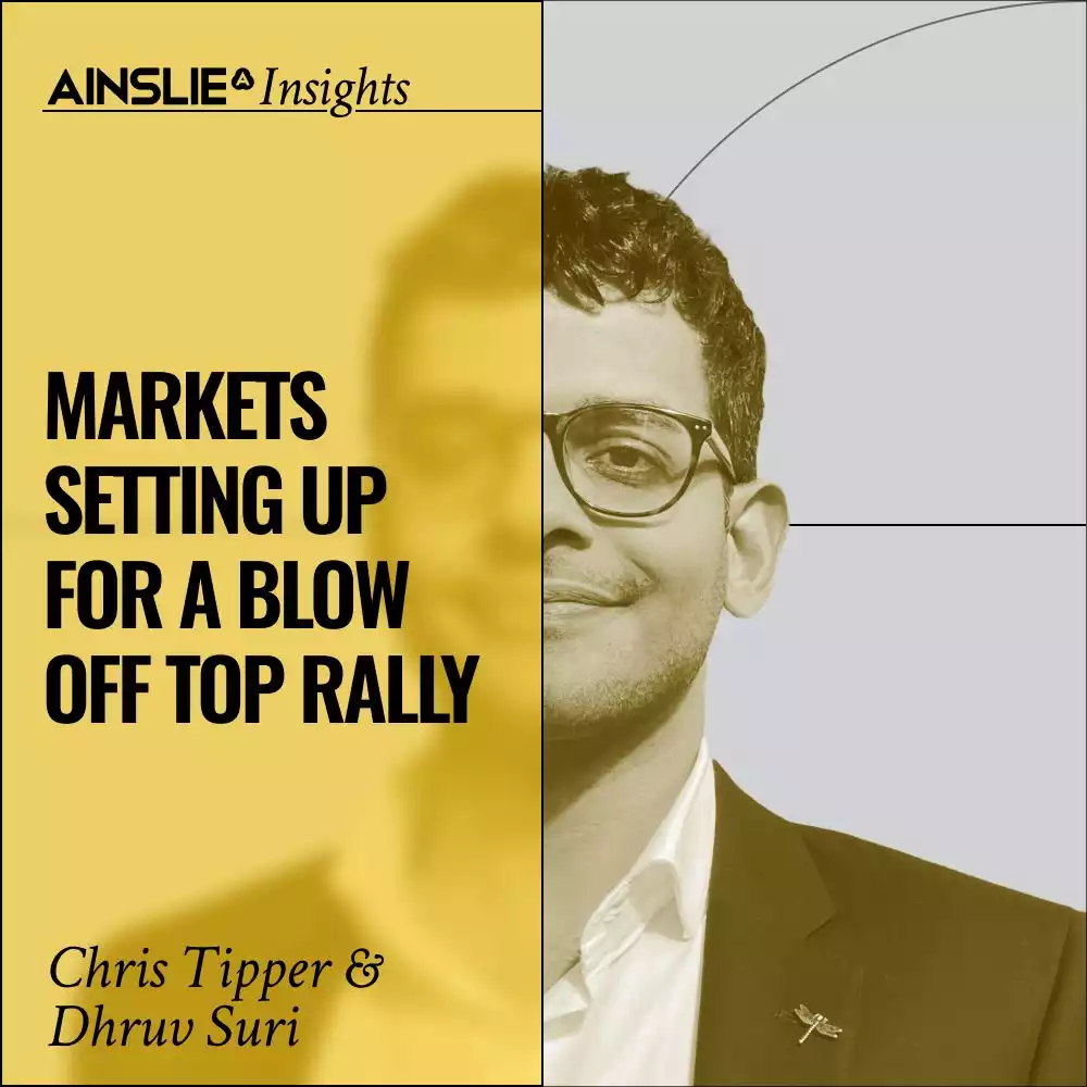 INSIGHTS: Markets Setting Up for a Blow-Off Top Rally