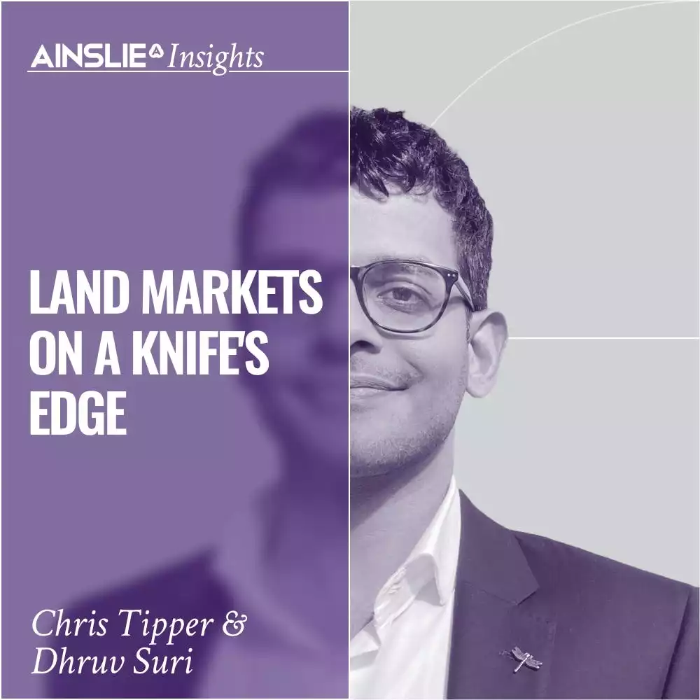INSIGHTS: Land Markets on a Knife's Edge