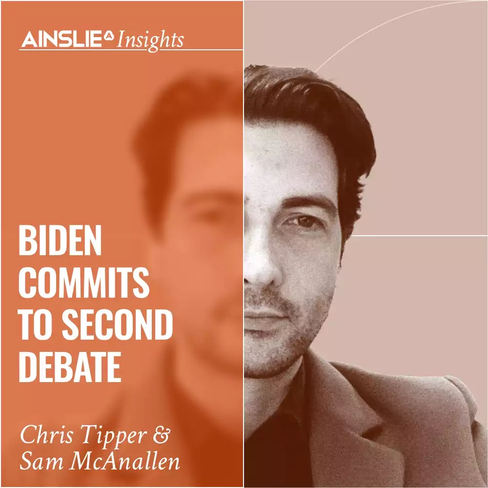 INSIGHTS: Market Signals Republican Sweep as Biden Commits to Second Debate