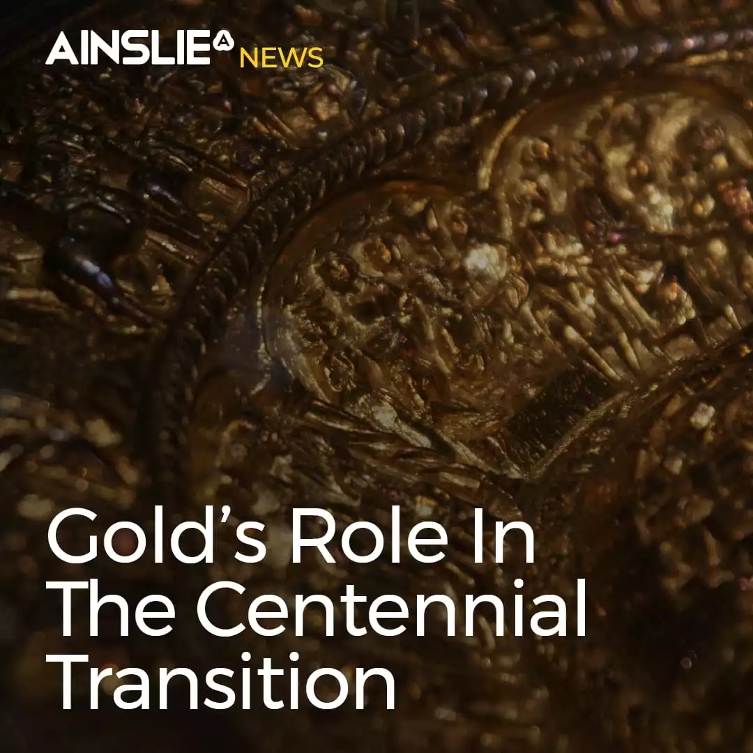 Gold's Role In The Centennial Transition: From Fourth Turning To First