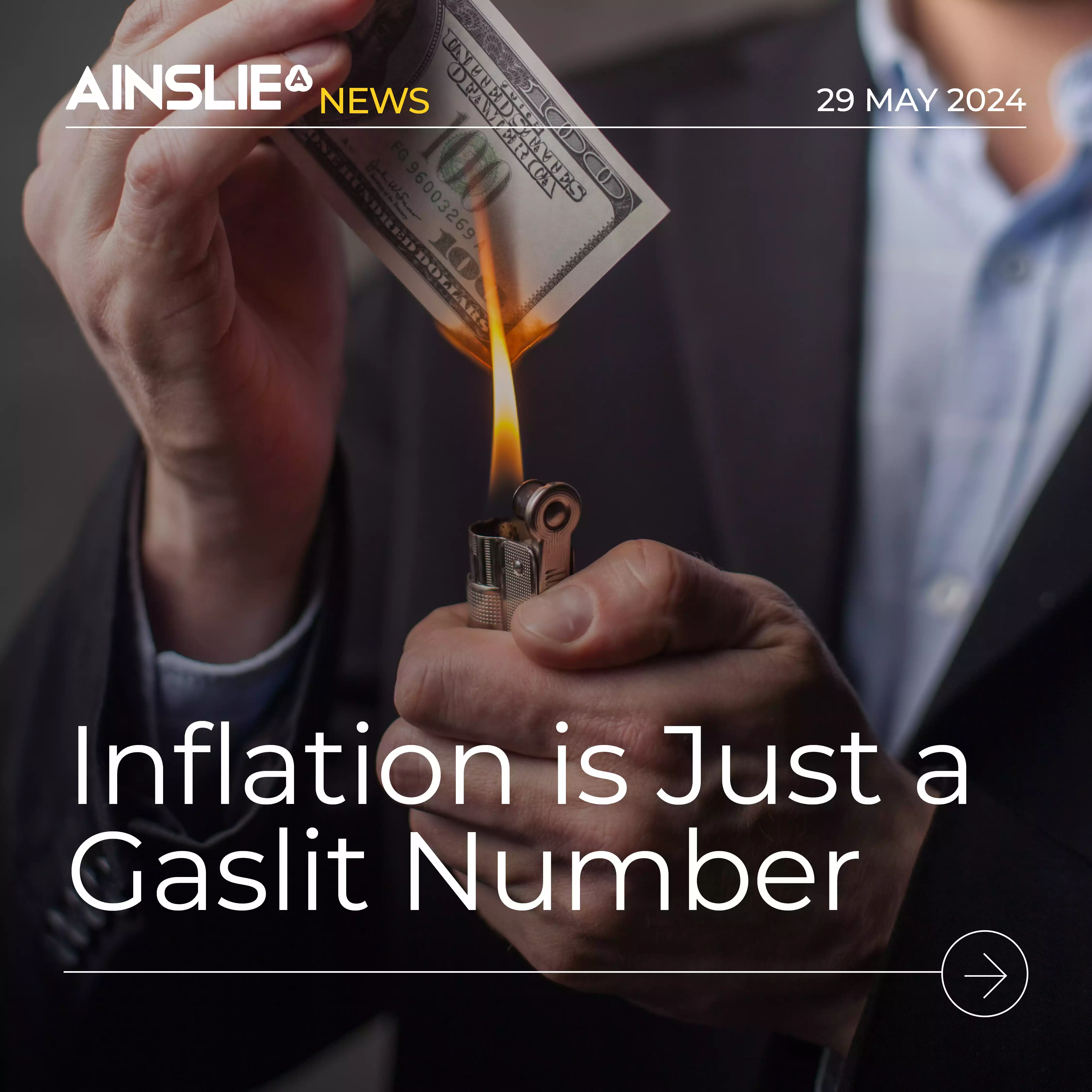 Inflation is Just a Gaslit Number