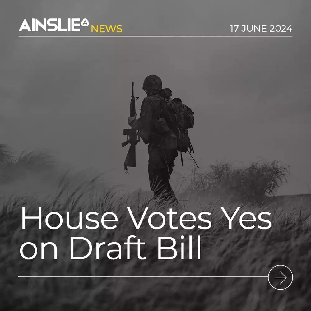 House Votes Yes on Draft Bill. Trump Threatens China