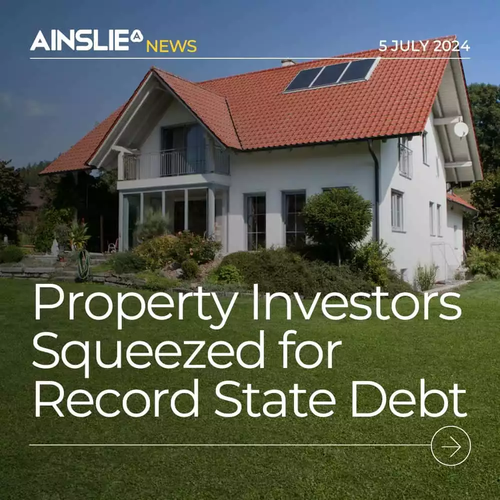 Property Investors Squeezed for Record State Debt