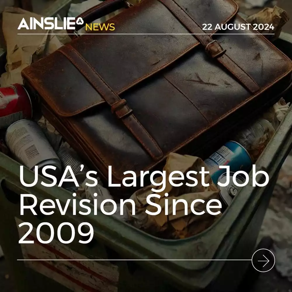 The U.S. Just Unveiled its Largest Job Revision Since 2009