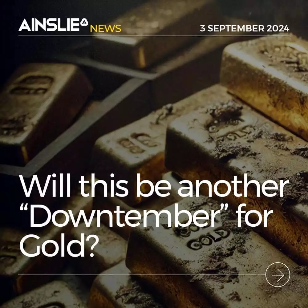 Will this be another “Downtember” for Gold?