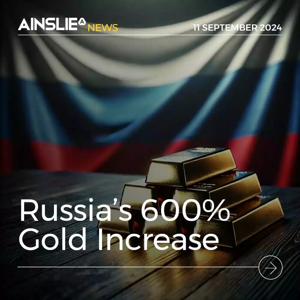 Russia’s 600% Gold Increase, While Another State Bans CBDCs 