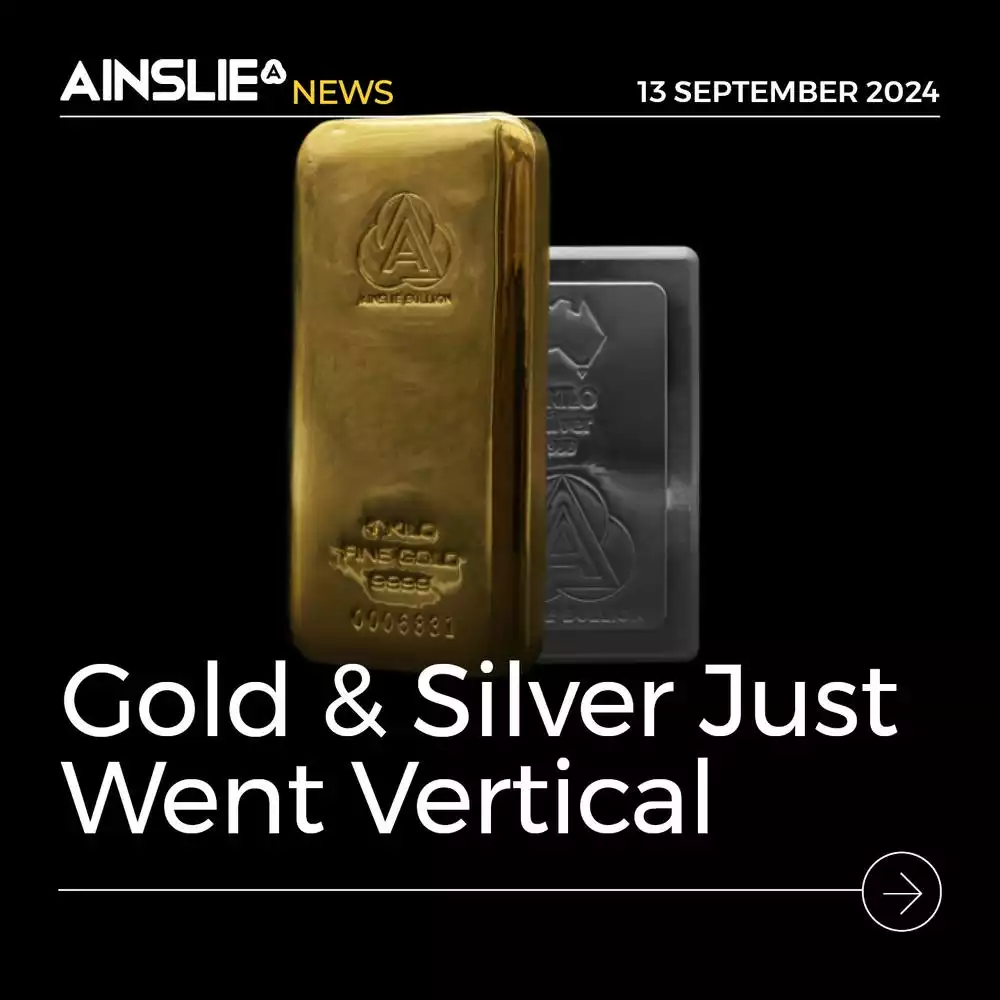 Gold & Silver Just Went Vertical