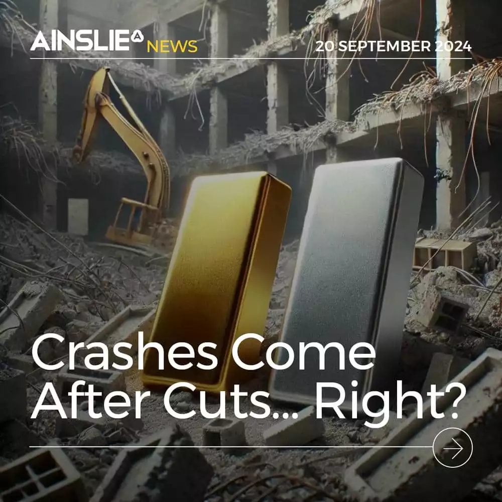 Crashes Come After Cuts... Right? Gold, Silver, Stocks Rocket