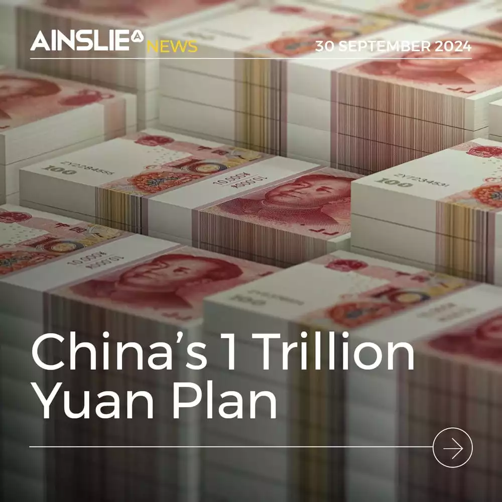 China's 1 Trillion Yuan Plan