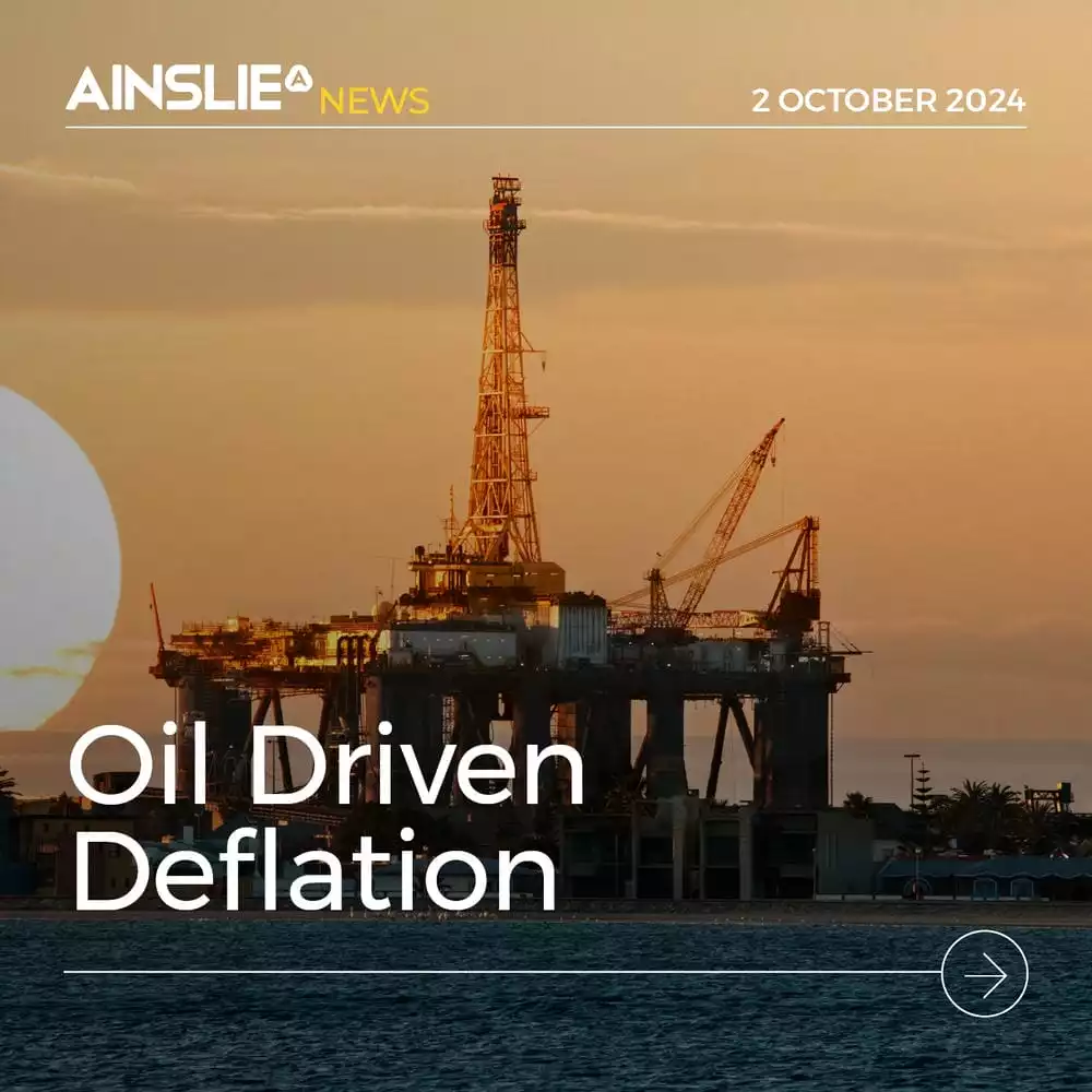 Oil Driven Deflation