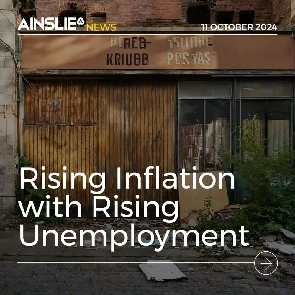 Rising Inflation with Rising Unemployment