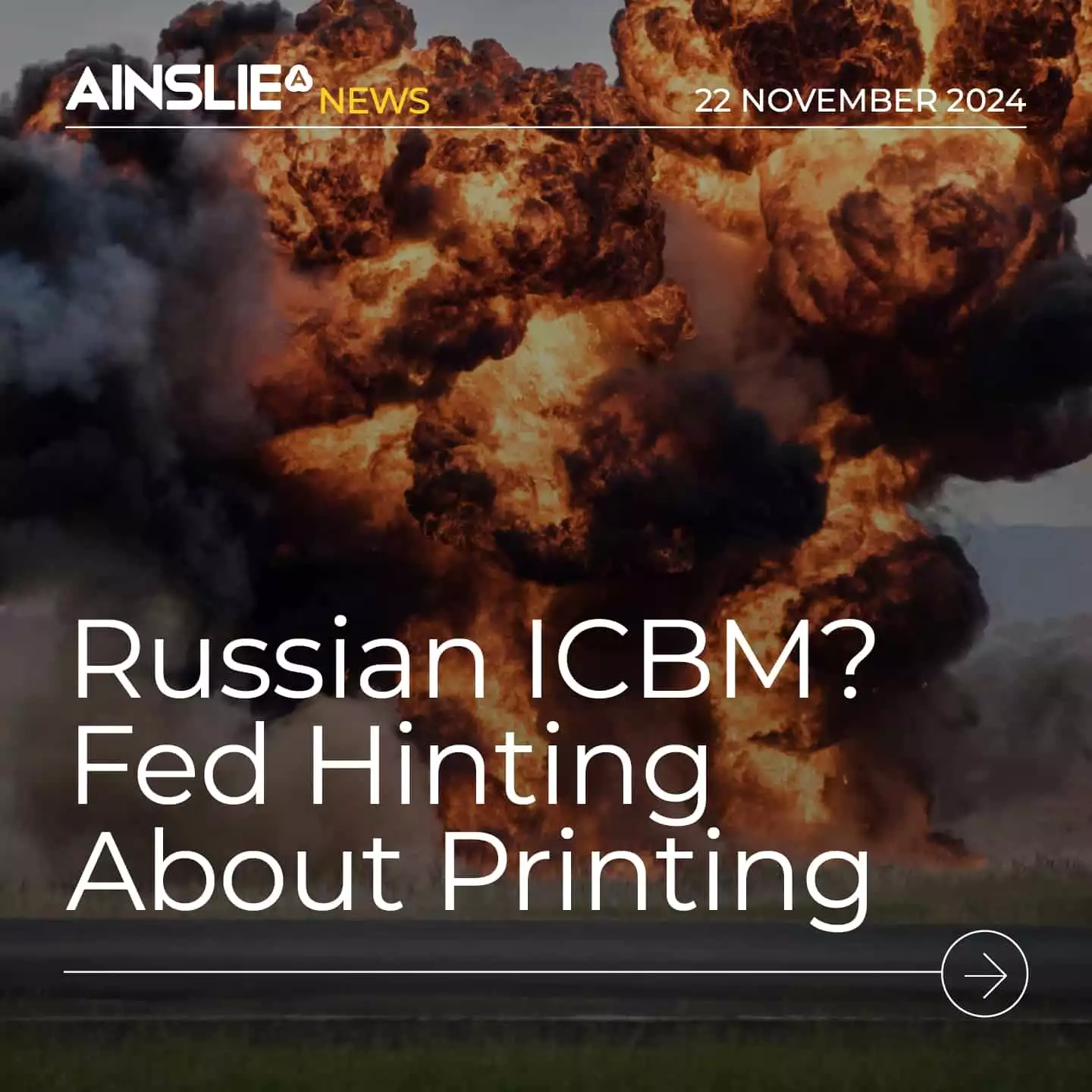 Russian ICBM? Fed Hinting About Printing