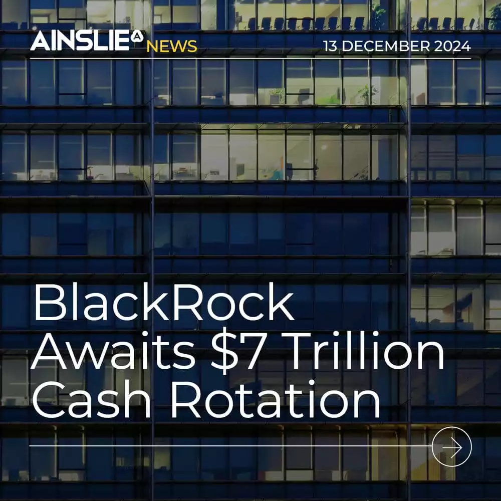 BlackRock Awaits $7 Trillion Cash Rotation