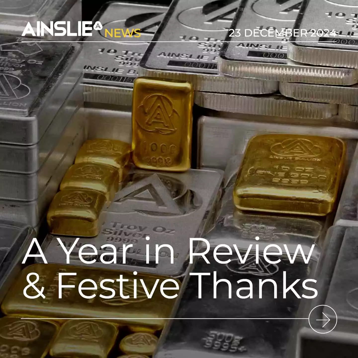 A Year in Review & Festive Thanks from Ainslie