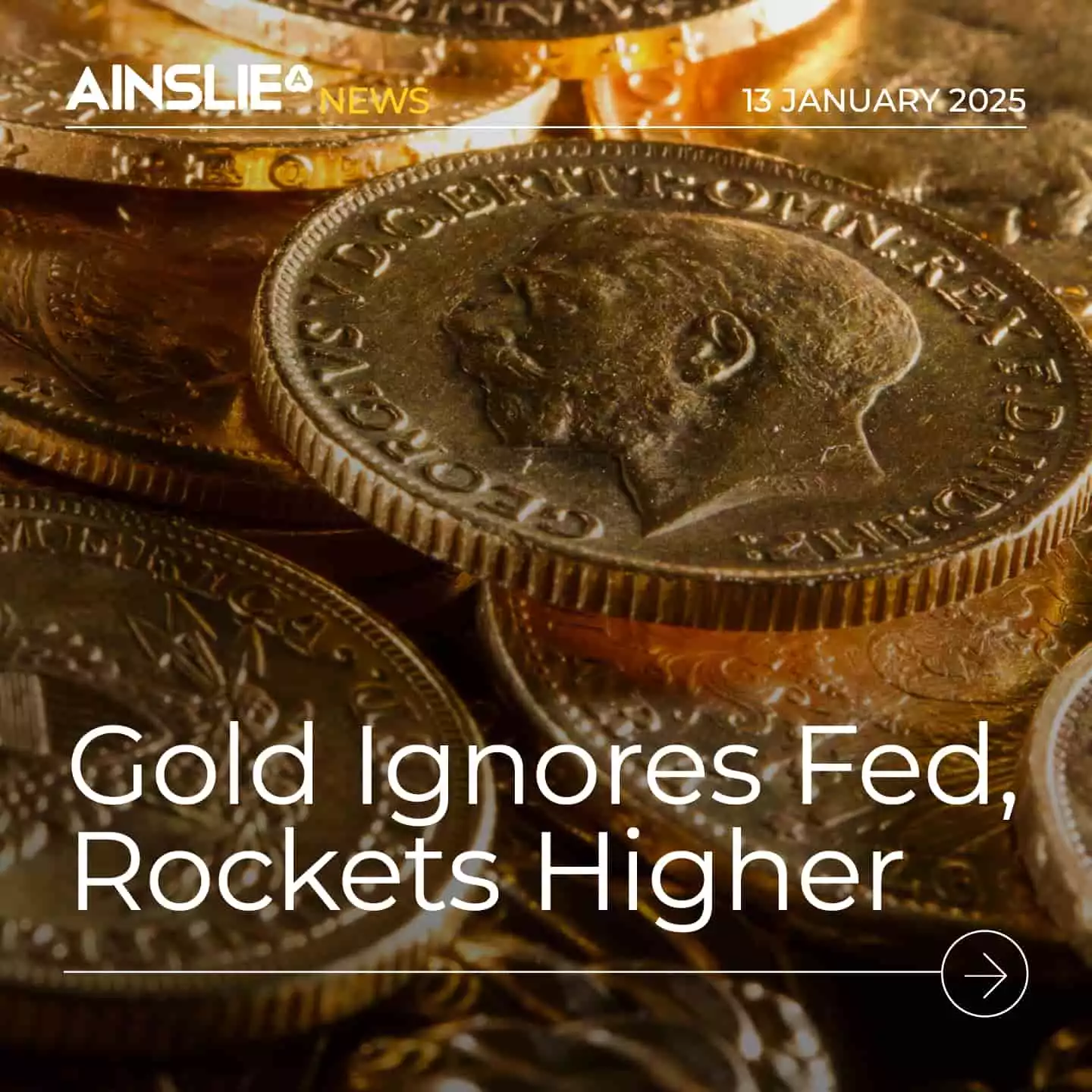 Gold Ignores Fed, Rockets Higher