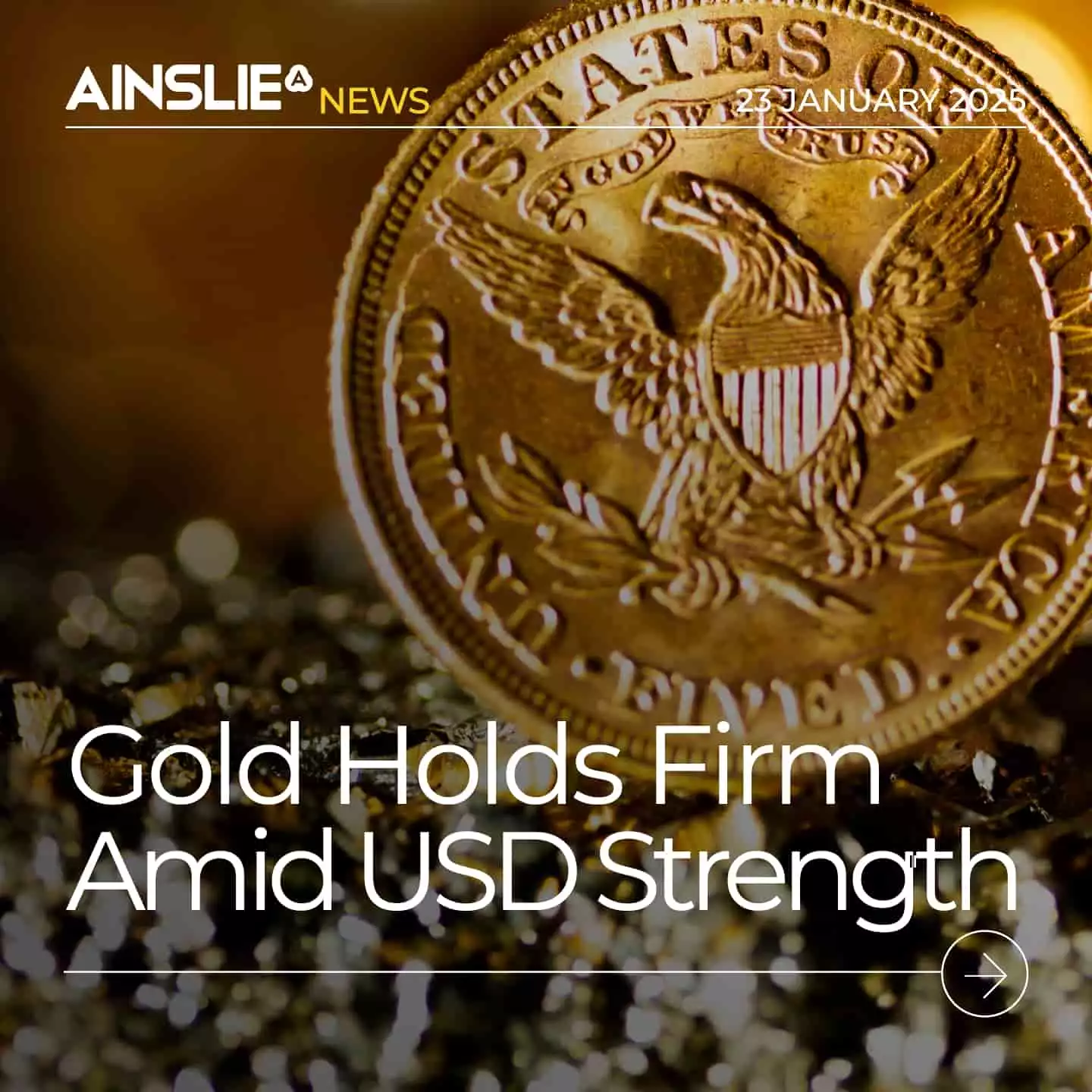 Gold Holds Firm Amid USD Strength