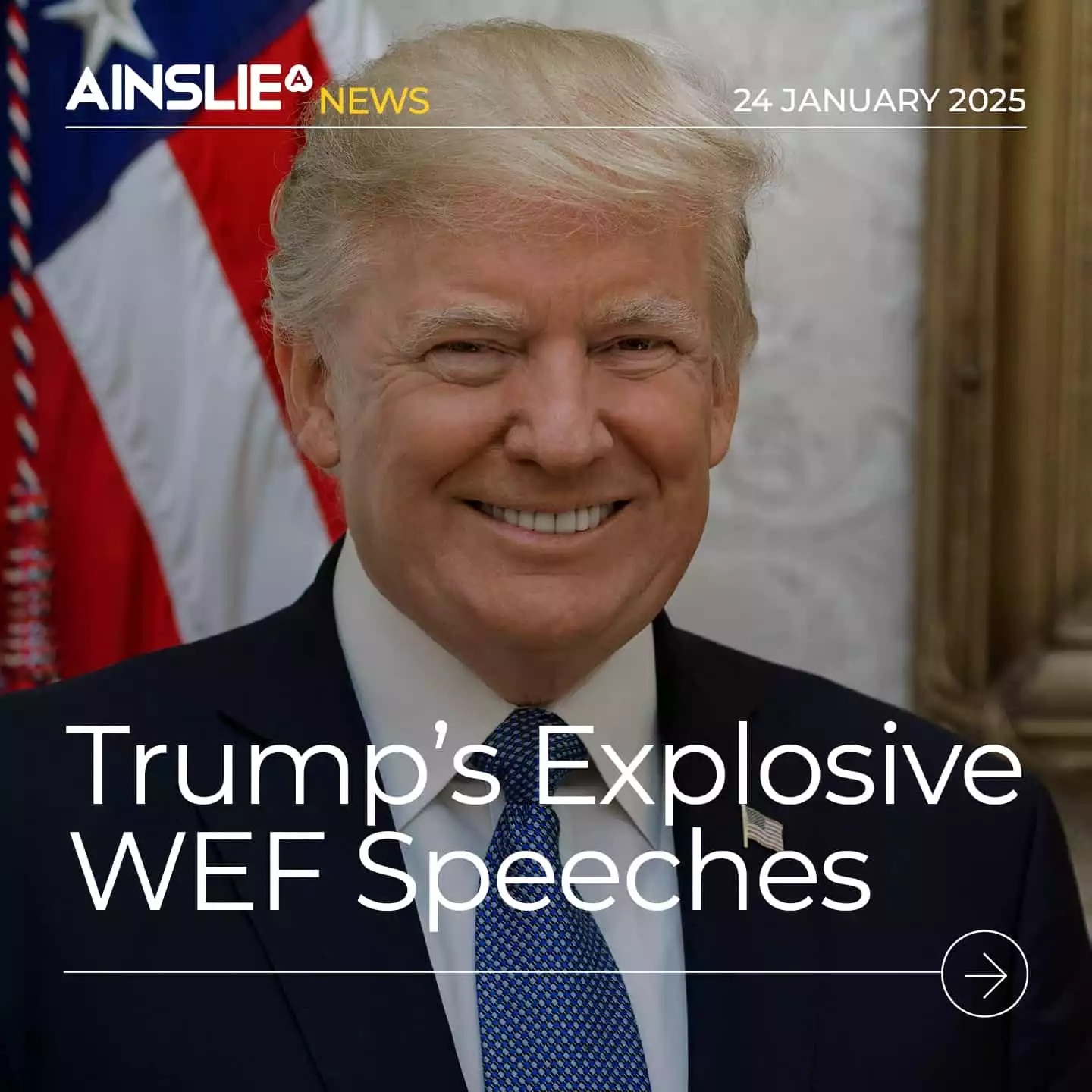 Trump’s Explosive WEF Speeches Demand Global Rate Cuts & More