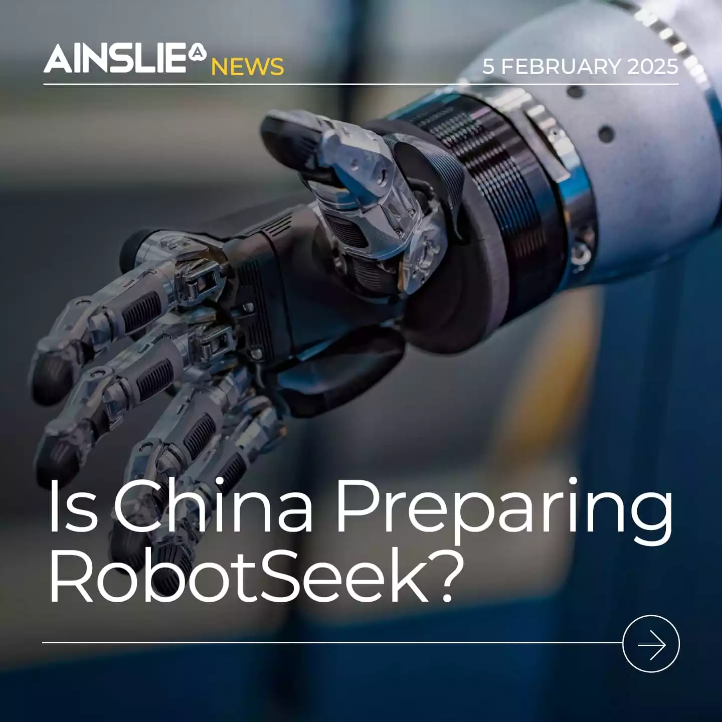 Is China Preparing a RobotSeek Moment?