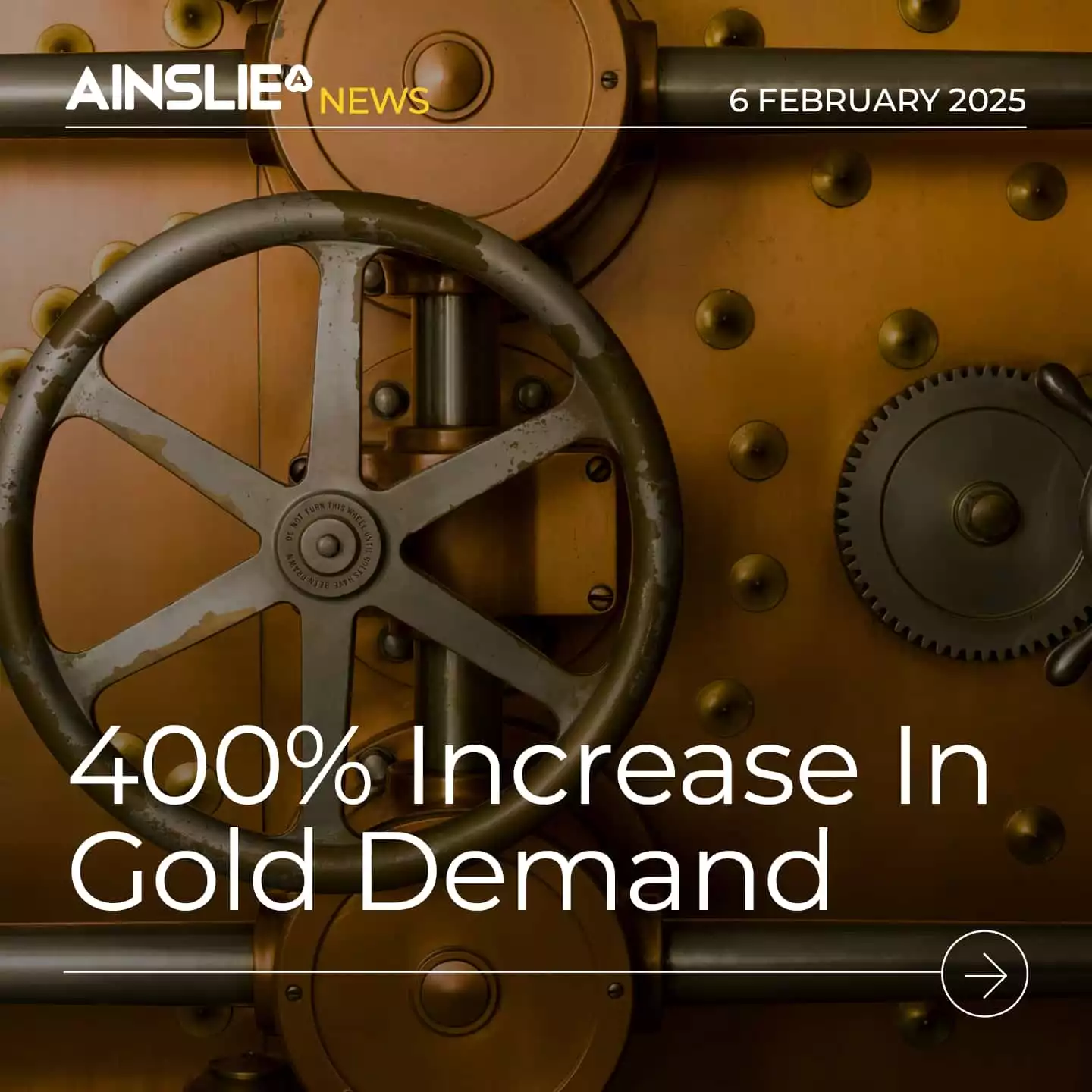 400% Increase in Gold Demand from Central Banks Since 2022