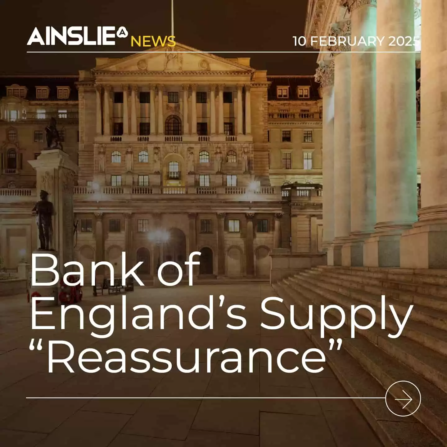 Bank of England's Supply 