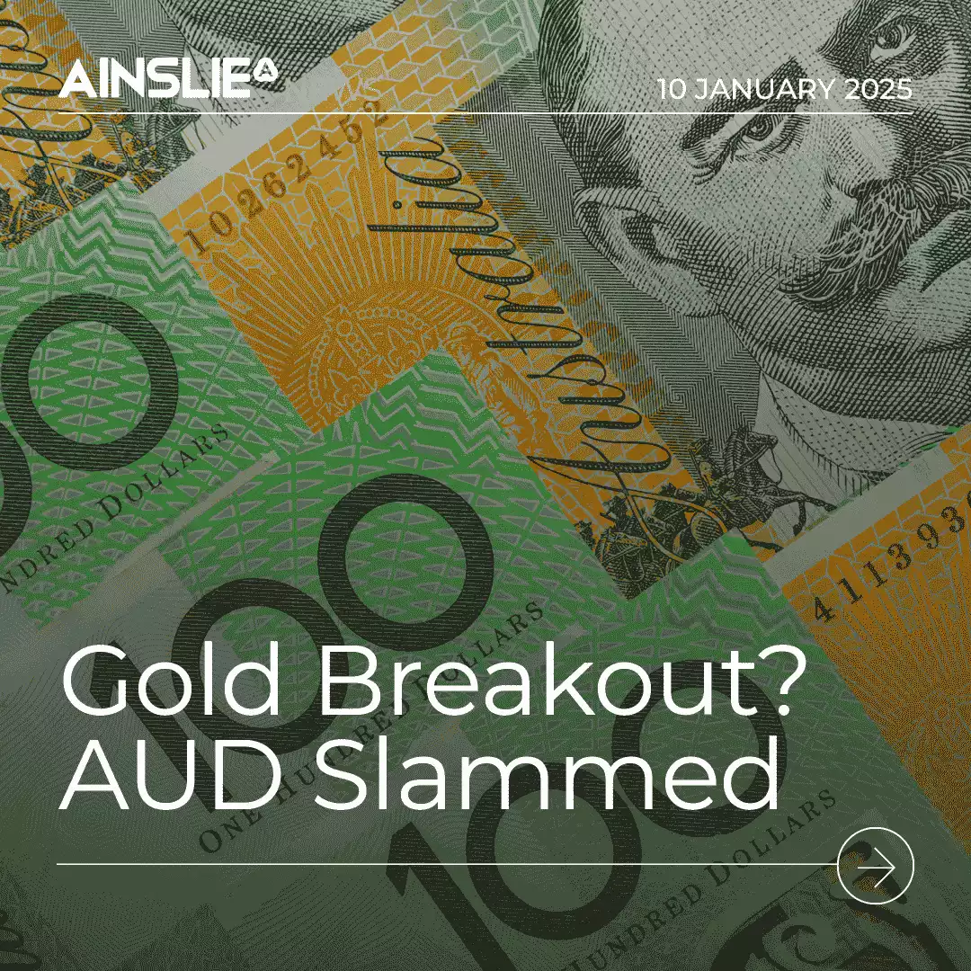 Gold Breakout? AUD Slammed