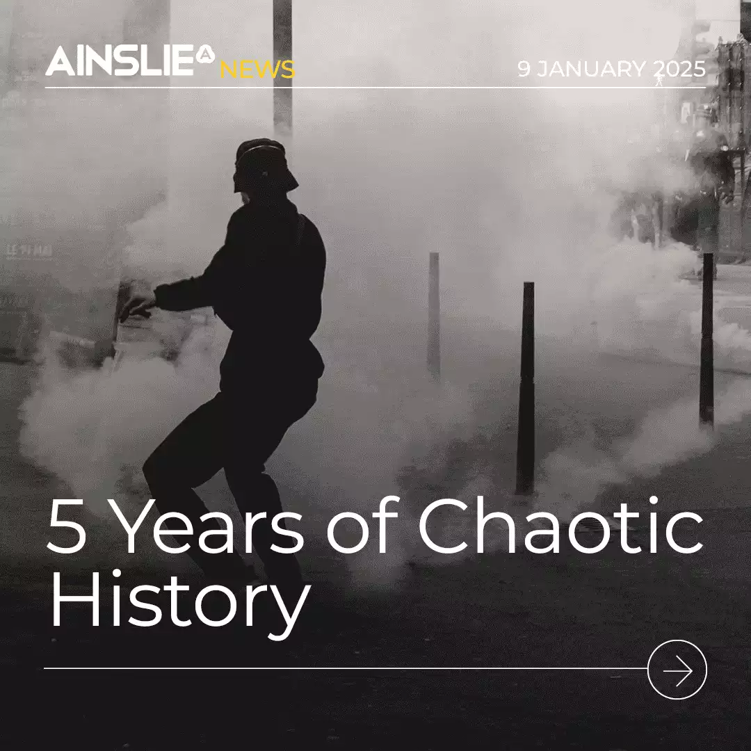 5 Years of Chaotic History