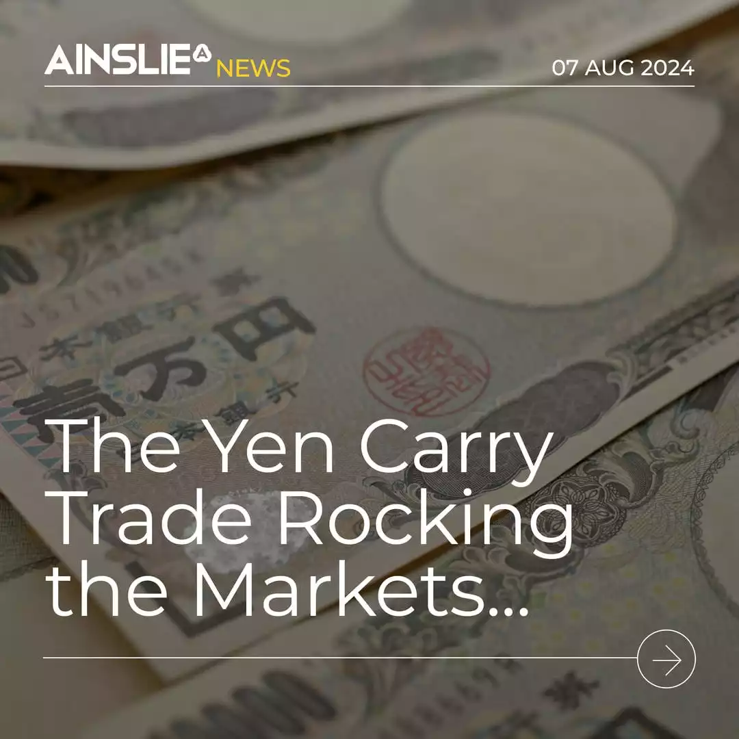 The Yen Carry Trade – What is it and why is it Rocking the Markets?