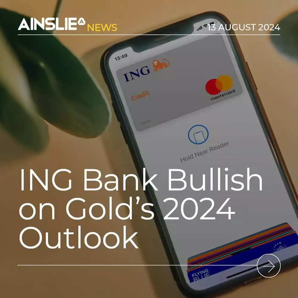 ING Bank Optimistic on Gold’s End To 2024 (And We Agree)