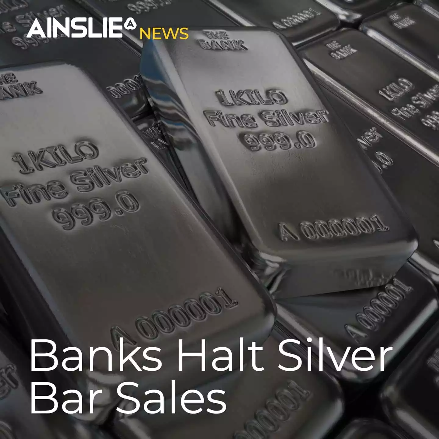 Banks Halt Silver Bar Sales Amid Surging Demand