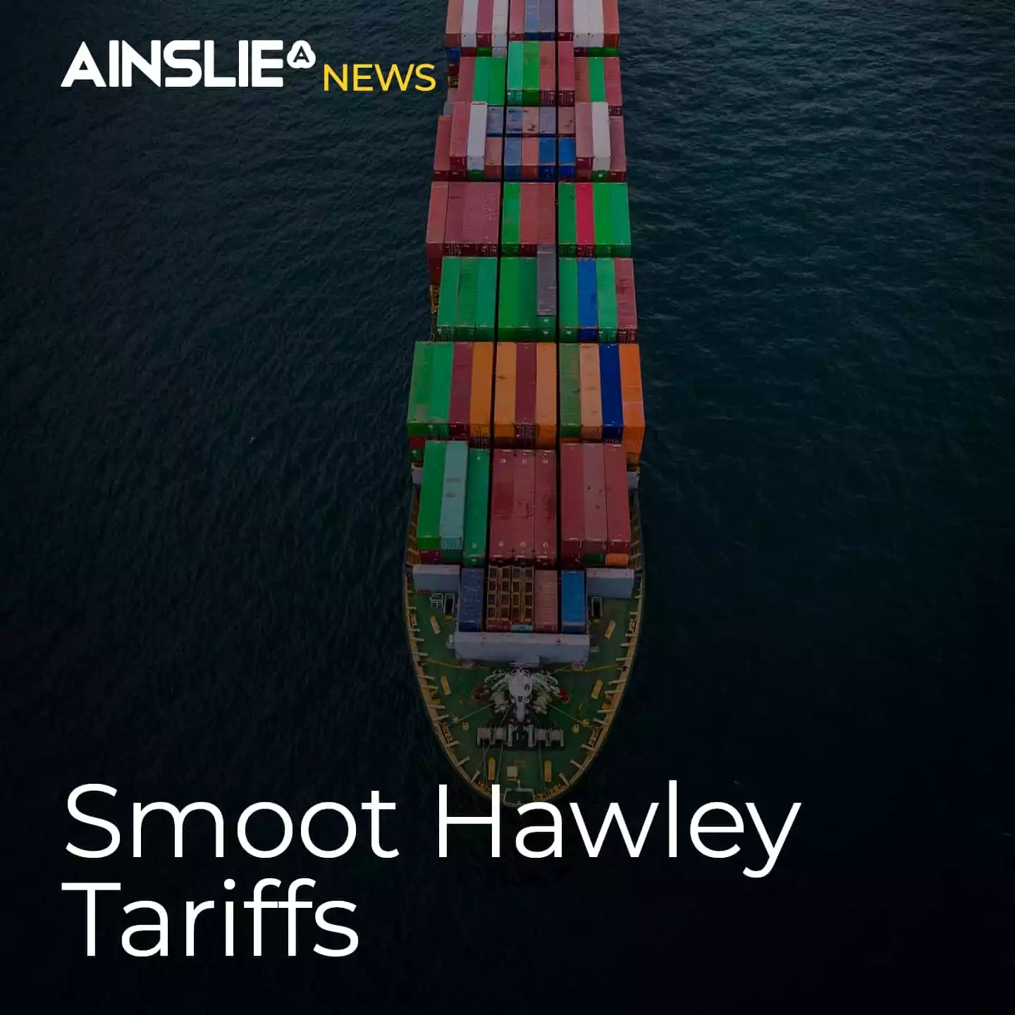 Smoot Hawley Tariffs – Not an Argument Against Tariffs