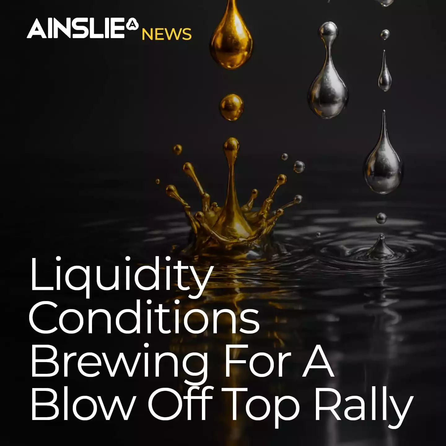 Liquidity Conditions Brewing for a Blow Off Top Rally 