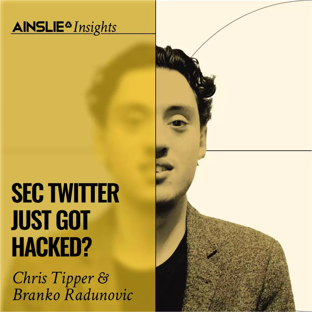 INSIGHTS: SEC Twitter Just Got Hacked? What? | Ainslie Bullion
