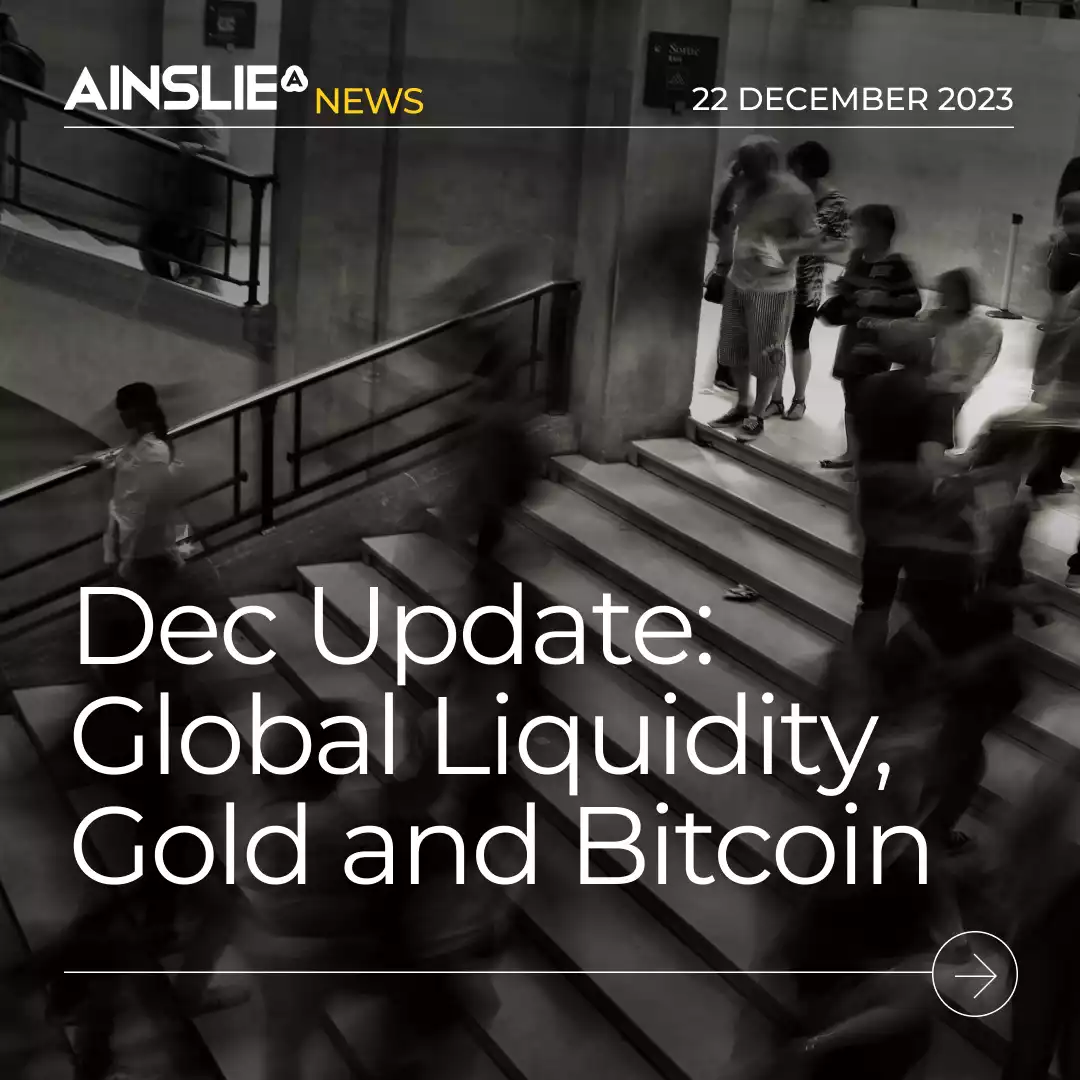 2023 Review & Global Liquidity, Gold and Bitcoin: December 2023 Update – MUST READ