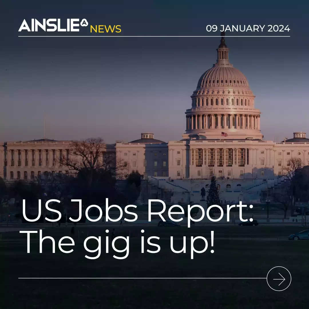 U.S. Jobs Report: The gig is up!