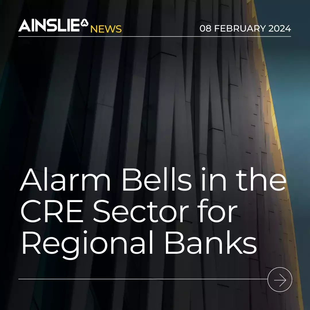 Alarm Bells in the CRE Sector for Regional Banks