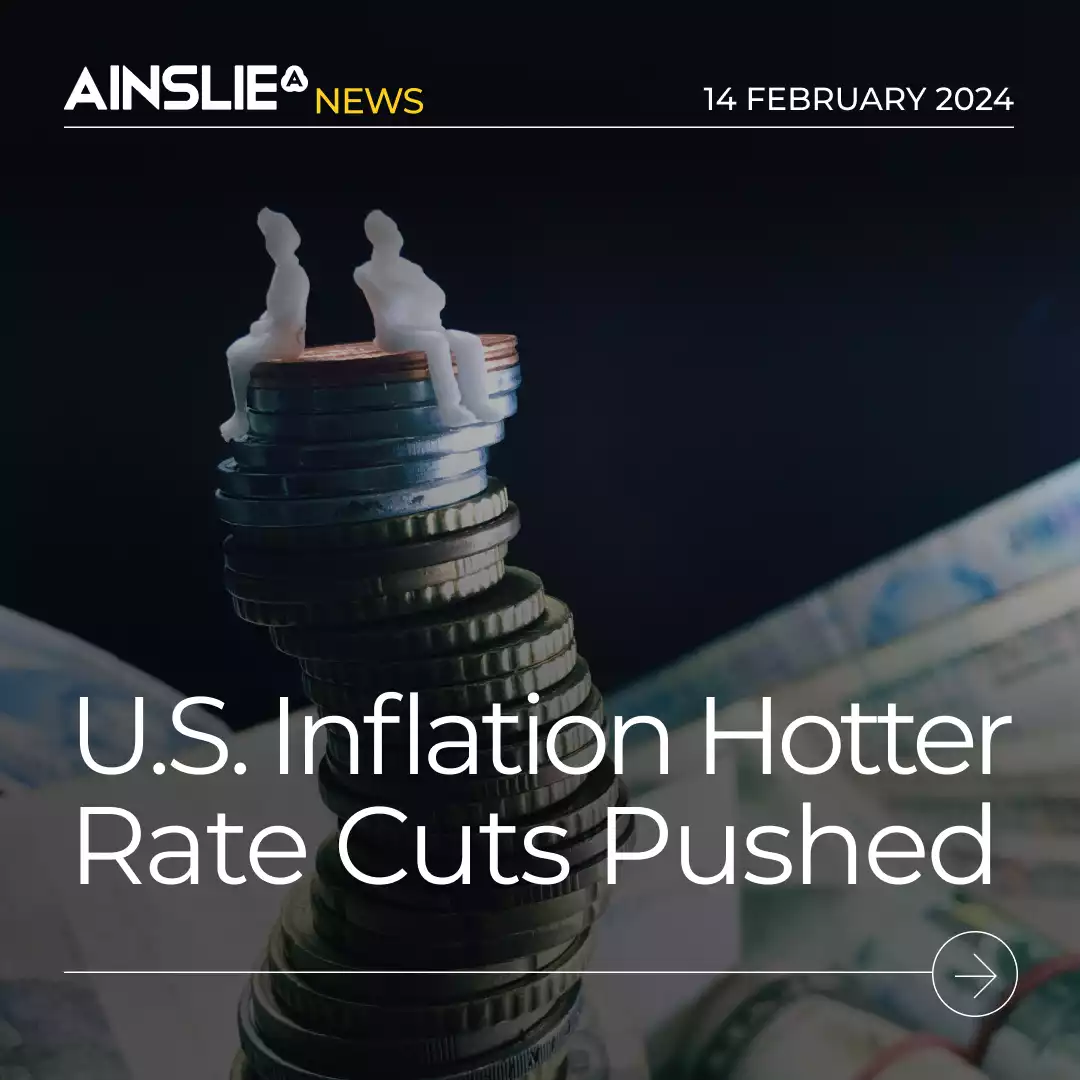 U.S. Inflation Hotter – Rate Cuts Pushed – Dimon says “most predictable crisis”