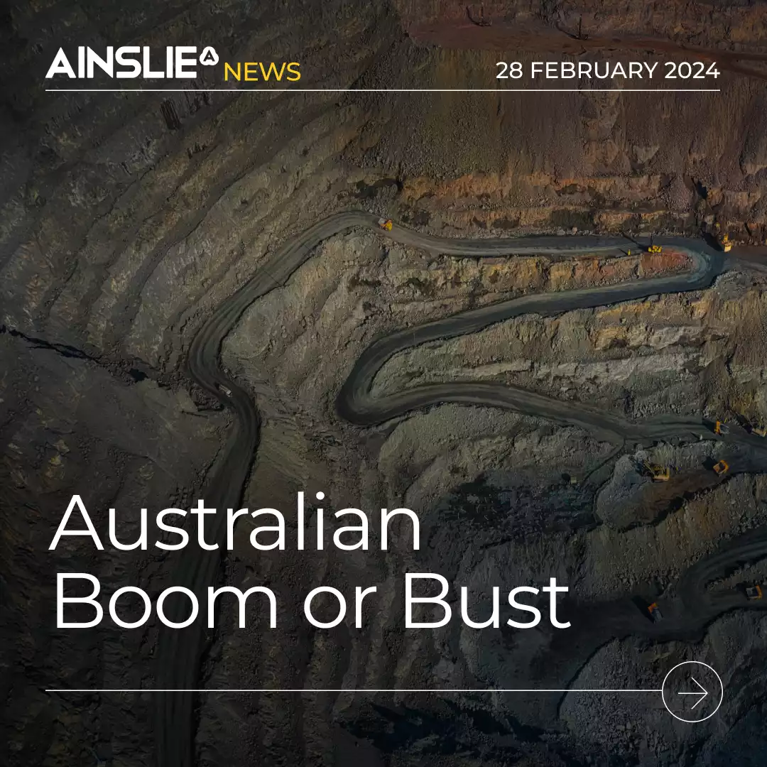 Australian Boom or Bust