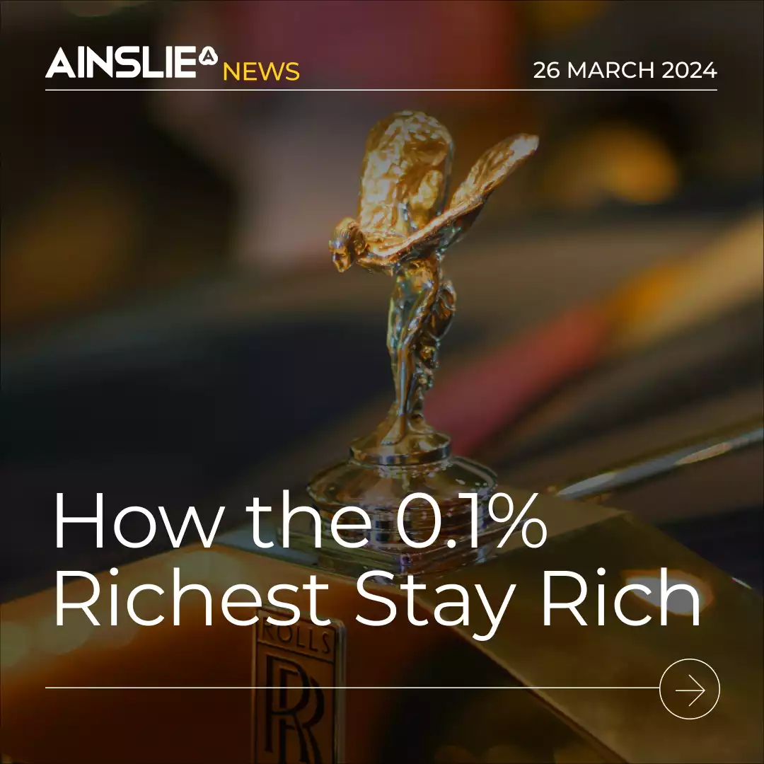 How the 0.1% Richest Stay Rich